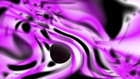 pintura abstractamente colorida y animación de fondo de la superficie del agua