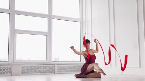 ribbon dance performance