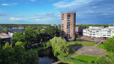 Amersfoort-Nieuwland,-Ubicado-En-El-Centro-De-Los-Países-Bajos