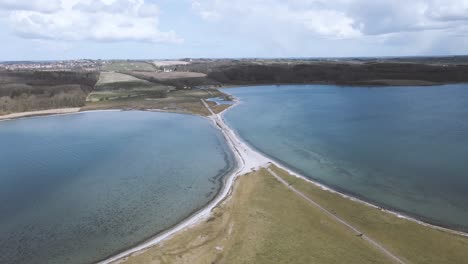 beautiful danish coastline filmed with dji drone