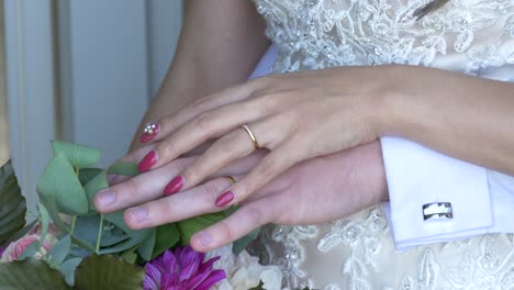 Closeup-shot-of-wedding-or-engagement-ring