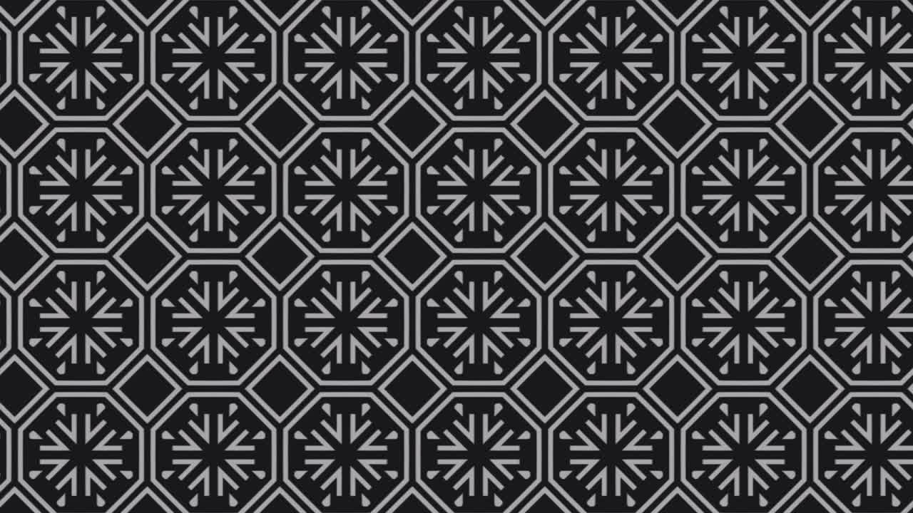 Floral lace ornament modern geometric seamless pattern mostly In the Shade Of Black