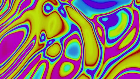 abstract psychedelic swirls in vibrant colors