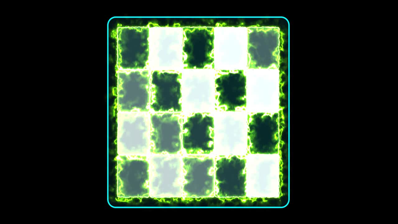 tarjeta mágica energía verde diseño abstracto de tecnología para publicidad