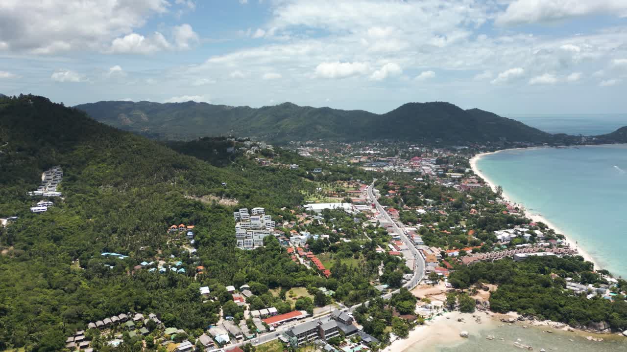 해변 빌라 부동산 럭셔리 바다 풍경 koh samui 태국 라마이