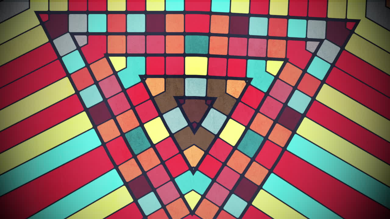 patrón de cuadrados de colores de movimiento 21