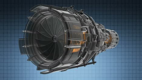 Rotate-Jet-Engine-Turbine