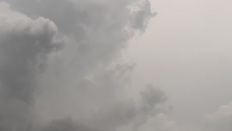 timelapse of dark stormy sky with slow moving clouds