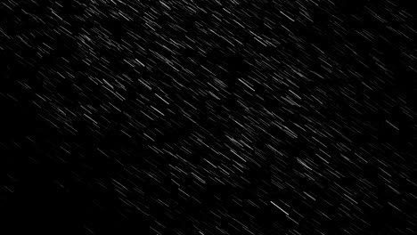 lluvia con viento fuerte superposición bucles. amplio ángulo de la cámara.