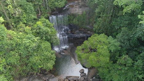 huang nam keaw waterfall - serene oasis