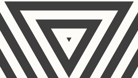 motion geometric black and white triangles