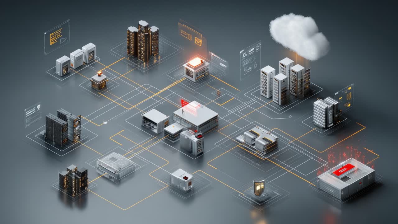 A Detailed Visualization of a Smart City Infrastructure with Connected ...