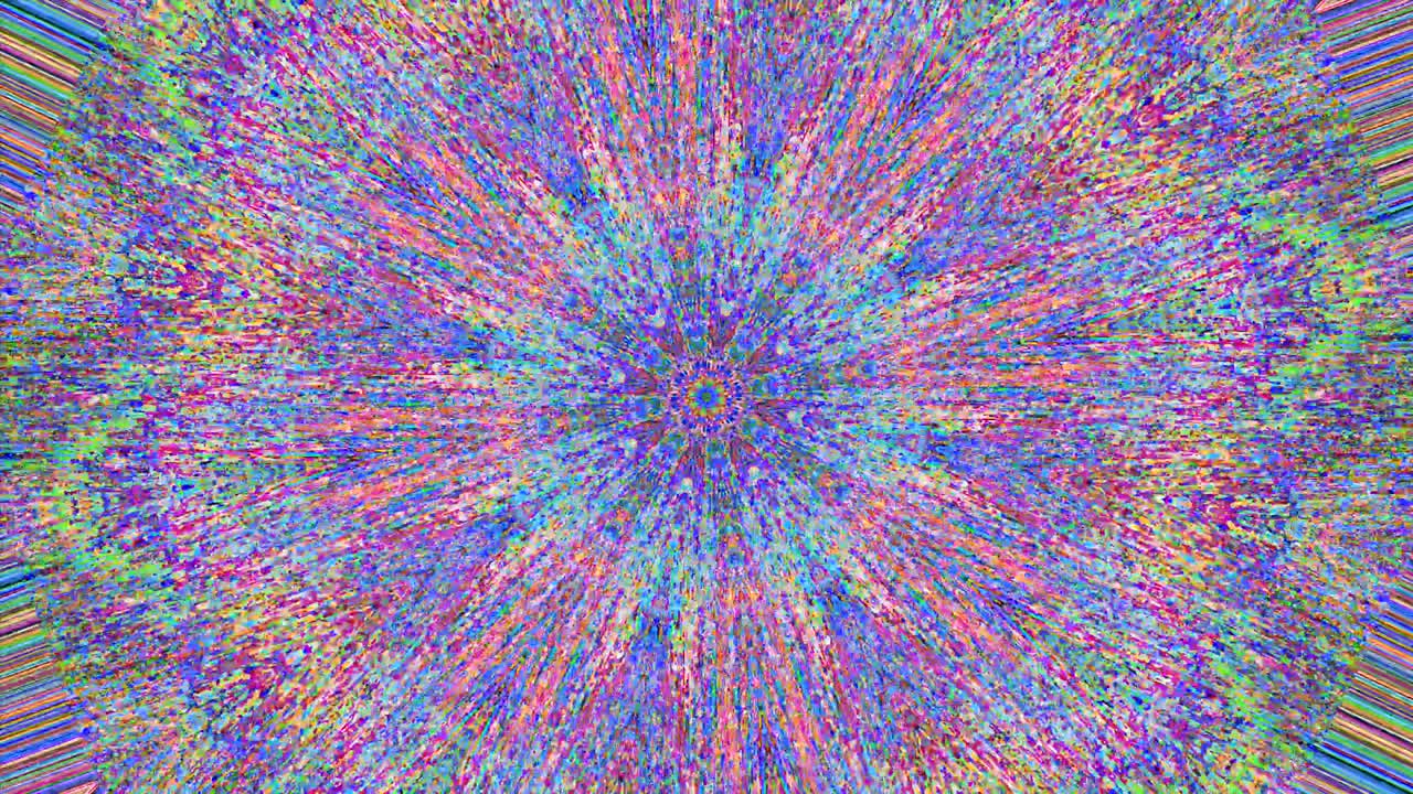 colorido ornamental cyberpunk de ensueño patrón brillante fondo