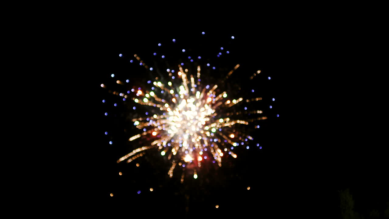 espectáculo de fuegos artificiales de año nuevo 4