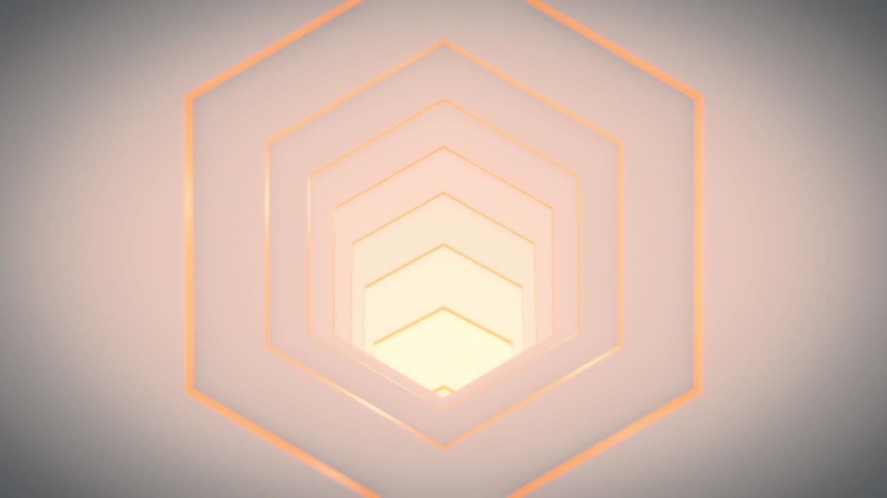 추상적인 루프의 육각형 터널