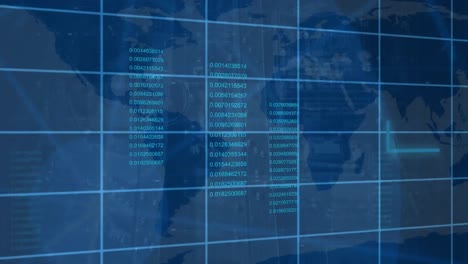 Composition-of-binary-codes-on-numerical-board-with-earth-map-in-the-background