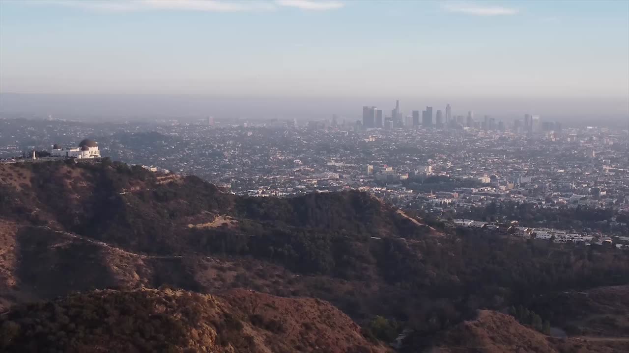ciudad y horizonte de los angeles