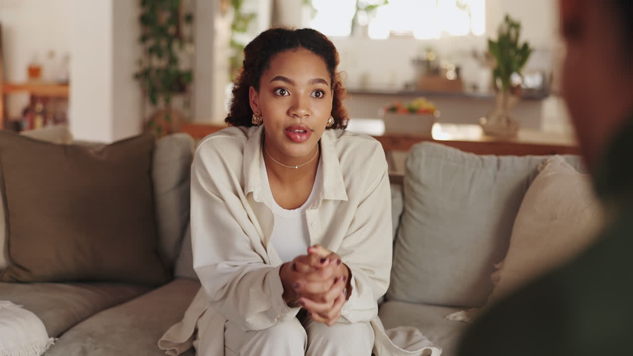 Woman in Conversation