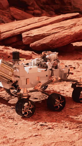 el rover perseverance, que explora el planeta rojo, fue proporcionado por la nasa.