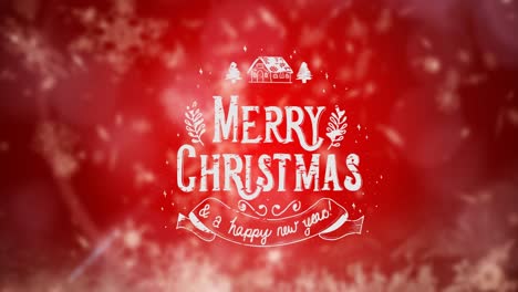 Animation-of-christmas-and-new-year-greetings-text-over-christmas-decoration