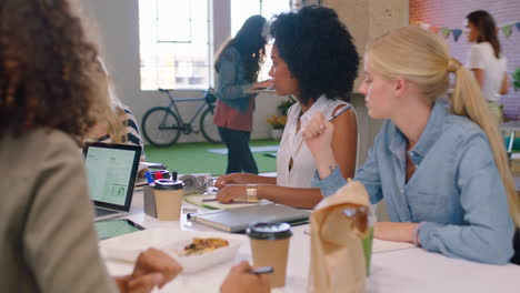 business meeting in a modern office