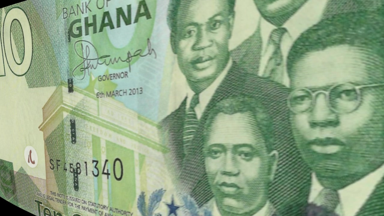 Tờ tiền 10 Cedi Ghana