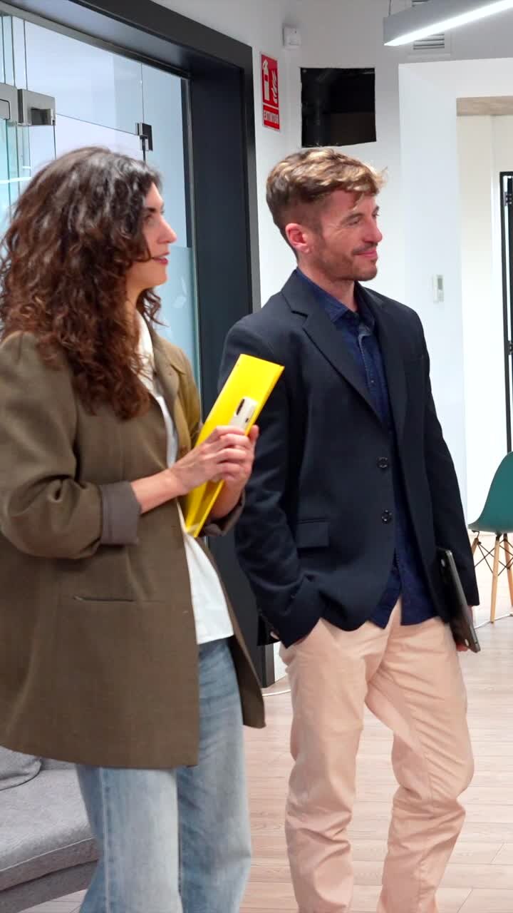 Business people in office setting