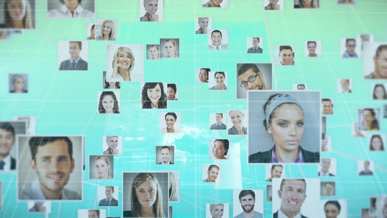 animación de retratos de diversas personas a través del procesamiento de datos