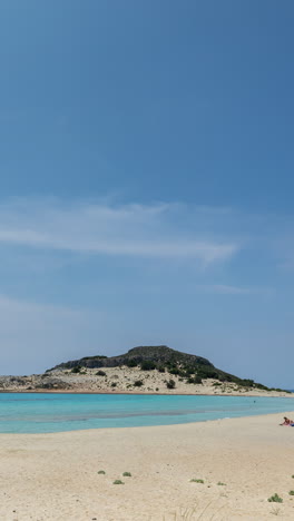 simos-beach-in-Elafonissos-island-greece-in-vertical