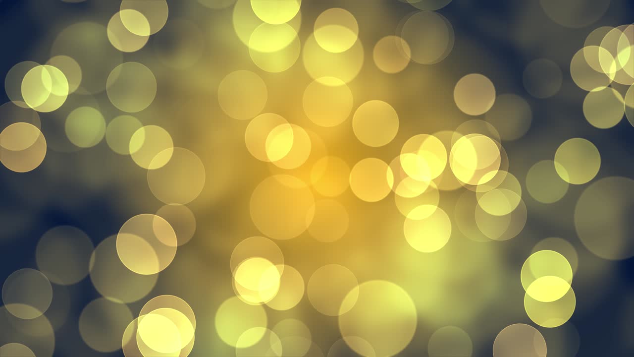 luces naranjas amarillas festivas abstractas y borrosas con animación de bucle bokeh.
