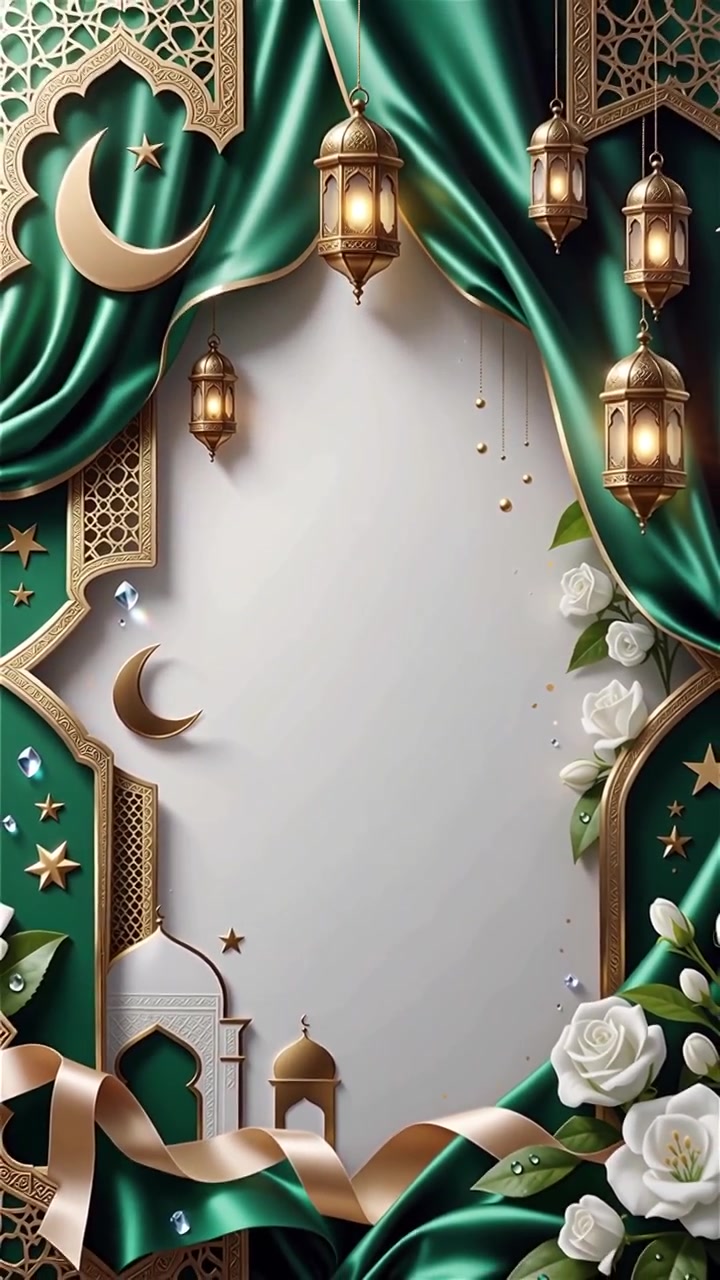 Compleanno del Profeta Maometto Mawlid al-Nabi Sfondo Islamico