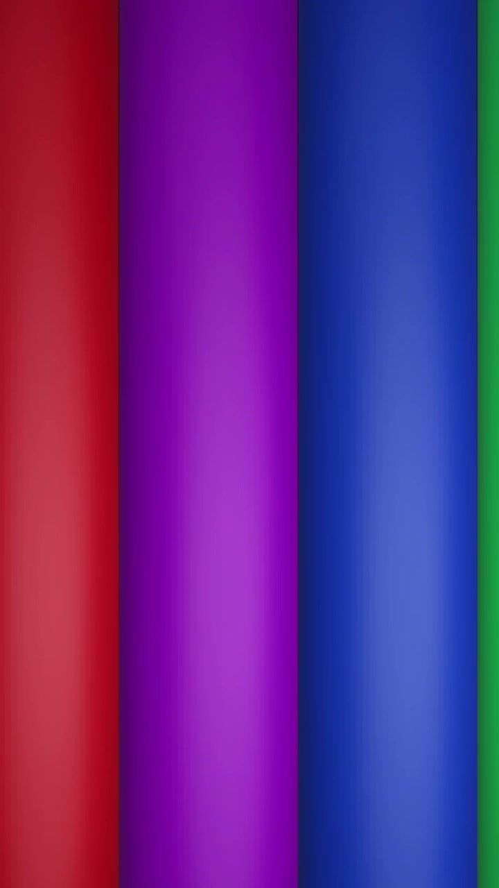 Animación de rayas y colores de arcoíris moviéndose en bucle continuo