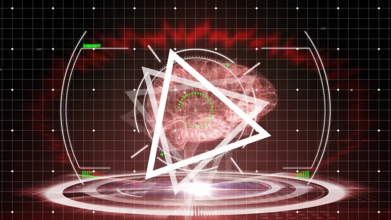 데이터 처리를 통한 인간 뇌의 애니메이션