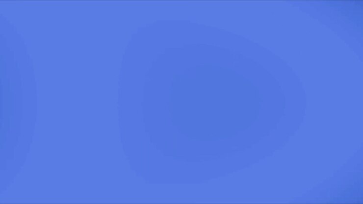 Abstract Blue Light Transition Effect