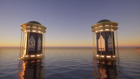 islamic and lantern decoration 4k
