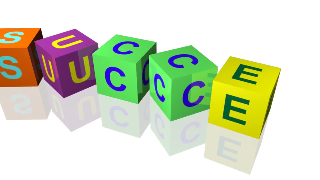 3d Success Animation