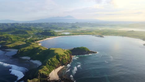 morning in asia's paradise: a pristine, calming place