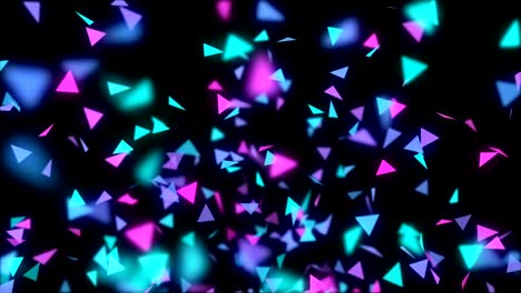 partículas de discoteca de fondo con luces. partículas de neón