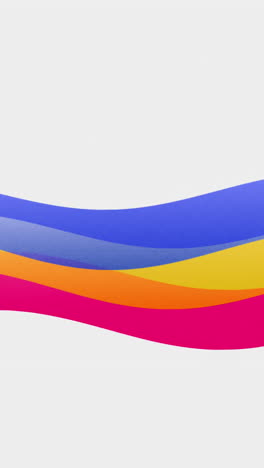 abstract colorful wavy background