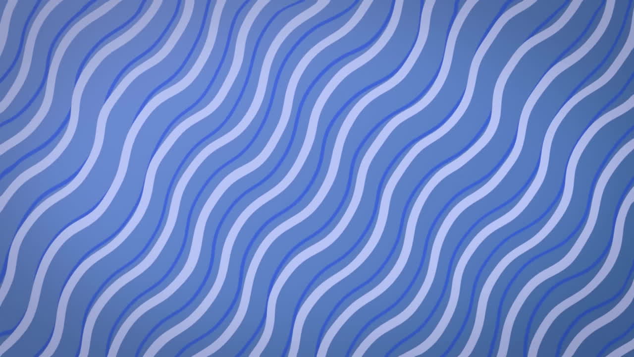 líneas onduladas azules y blancas que crean un patrón de animación fluida