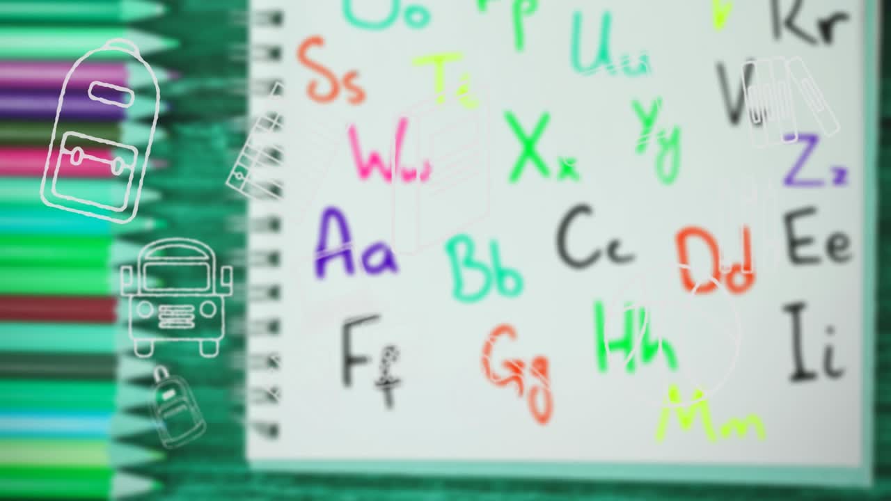 Animação de fórmulas matemáticas sobre o processamento de dados digitais
