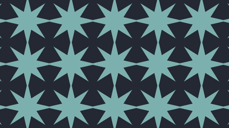 The background consists of a group of animated stars, After effect