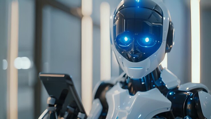 Robot con Tablet