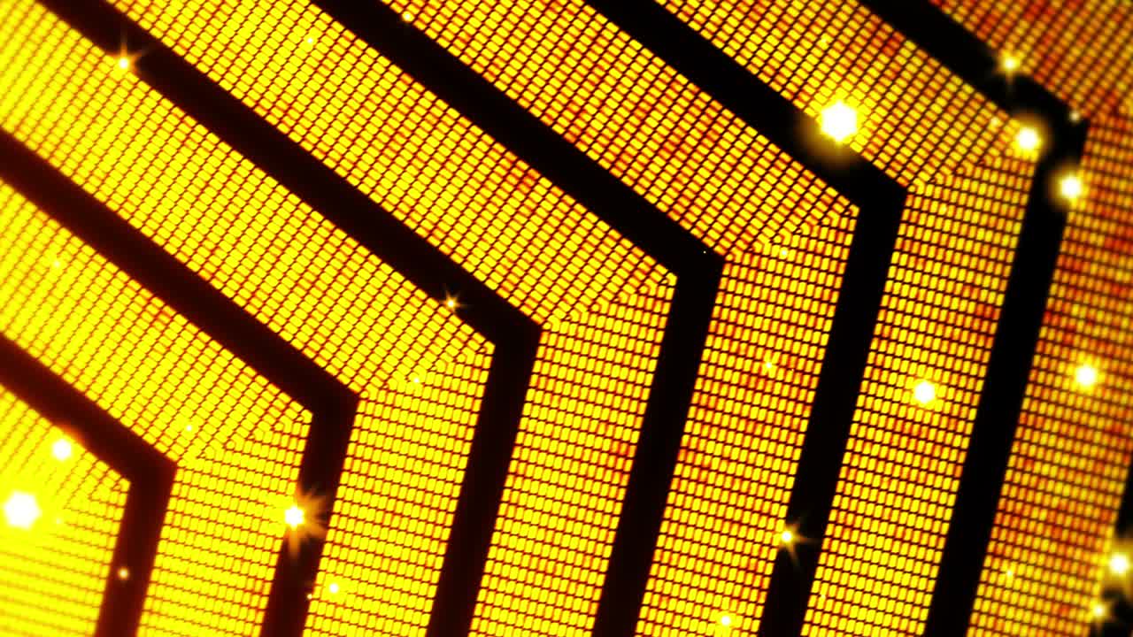 반이는 사각형 요소를 가진 고급스러운 금색 선, 추상적인 럭셔리 배경, 현대적인 기하학적 개념, 루프 애니메이션.