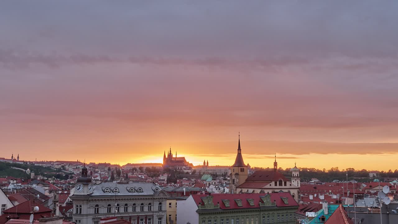 Timelapse del tramonto su St.