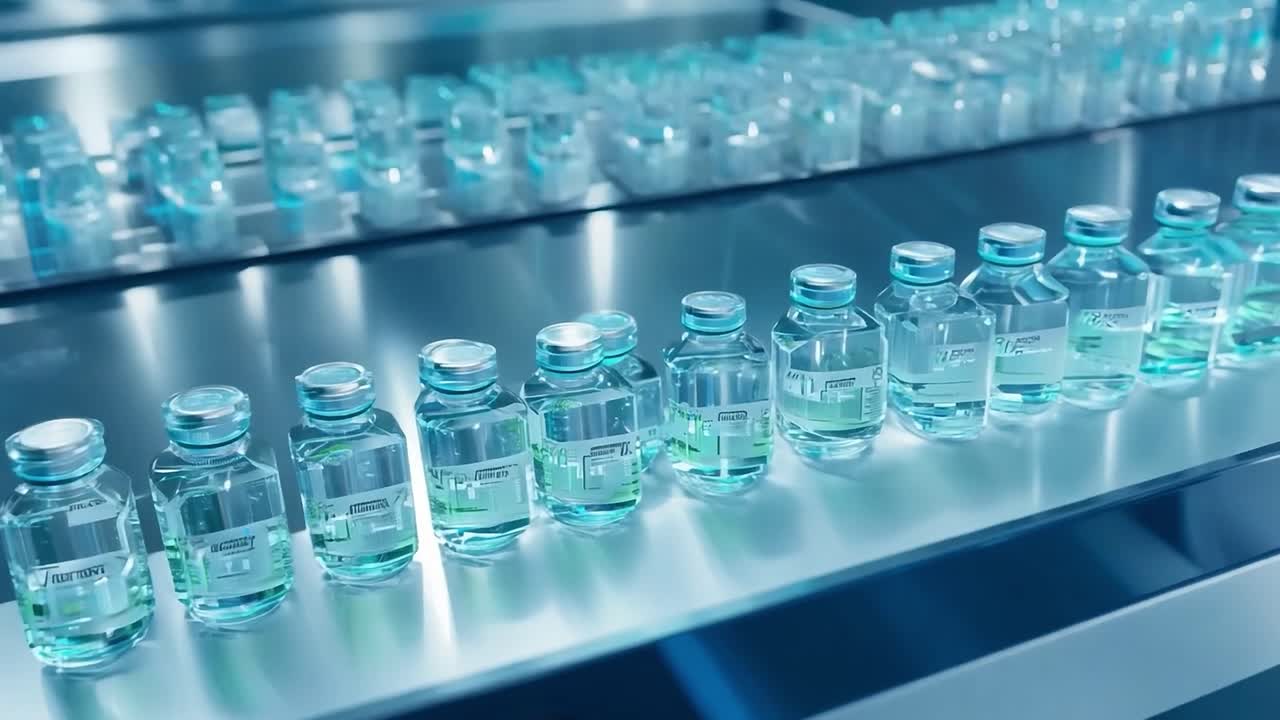 미래 기술 배경: 빛나는 파란색과 초록색 불빛을 가진 회로판