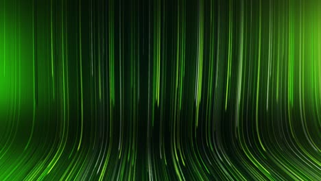 loop video bg. abstract colourful background with bright neon rays and glowing lines. green yellow looping background. seamless loop animation 4k stock footage