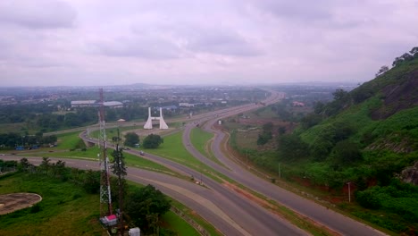 shot of abuja, the federal capital of nigeria