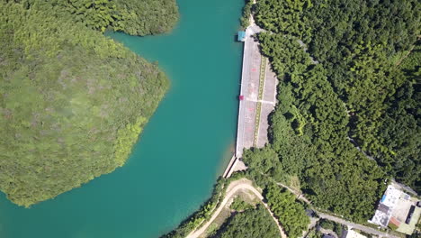 4k dam in zhejiang province, china