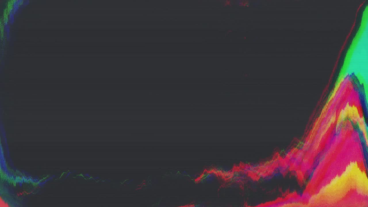 Unique Design Abstract Digital Animation Pixel Noise Glitch Error Video Damage